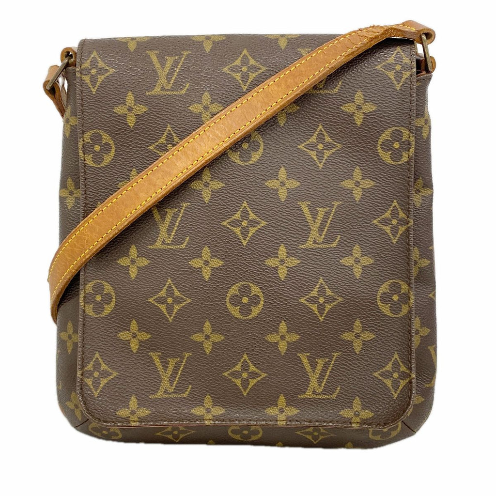 Louis Vuitton Shoulder Bag Monogram Musette Salsa Short Strap Brown