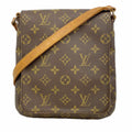 Louis Vuitton Shoulder Bag Monogram Musette Salsa Short Strap Brown