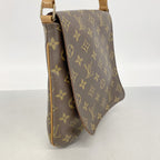 Louis Vuitton Shoulder Bag Monogram Musette Salsa Short Strap Brown — view 2