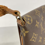 Louis Vuitton Shoulder Bag Monogram Musette Salsa Short Strap Brown — view 7