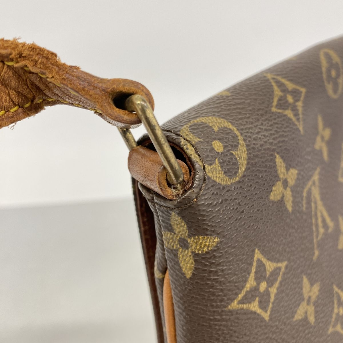 Louis Vuitton Shoulder Bag Monogram Musette Salsa Short Strap Brown — view 7