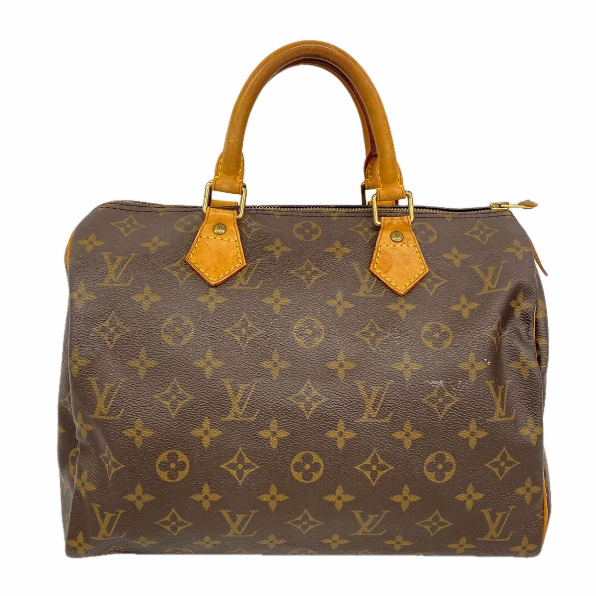 Louis Vuitton Handbag Monogram Speedy 30 Brown
