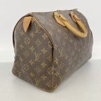 Louis Vuitton Handbag Monogram Speedy 30 Brown — view 2