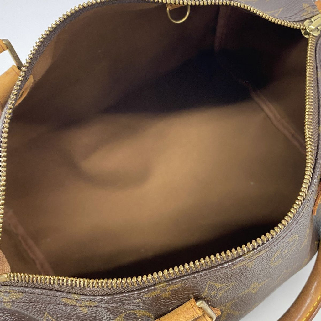 Louis Vuitton Handbag Monogram Speedy 30 Brown — view 4
