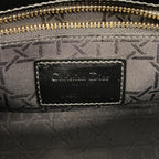 Dior Handbag Cannage Lady Patent Black Gold 2-Way Bag — view 5
