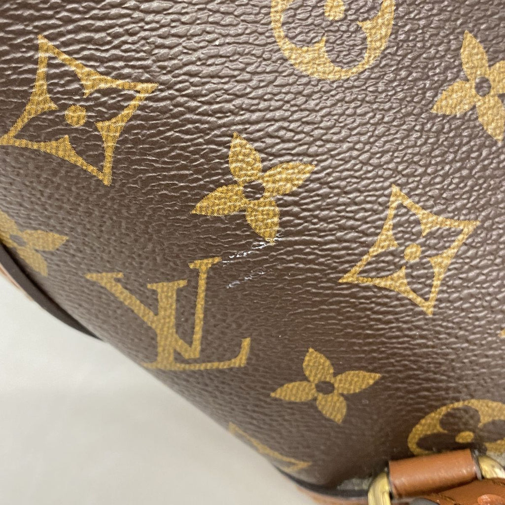 Louis Vuitton Backpack Monogram Reverse Dauphine Brown — view 8