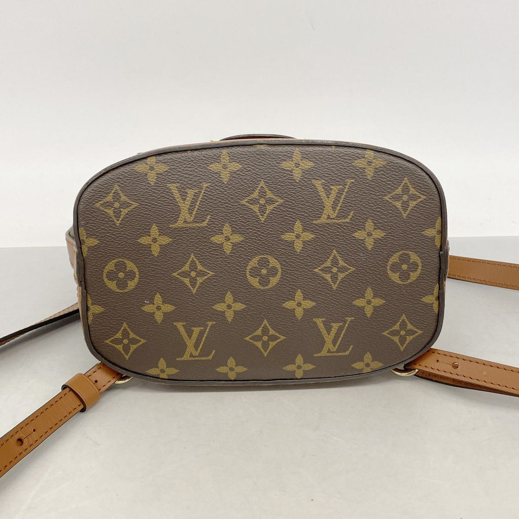Louis Vuitton Backpack Monogram Reverse Dauphine Brown — view 3