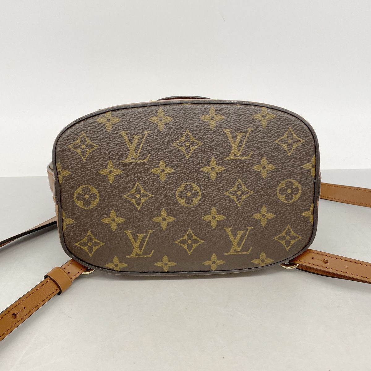 Louis Vuitton Backpack Monogram Reverse Dauphine Brown — view 3