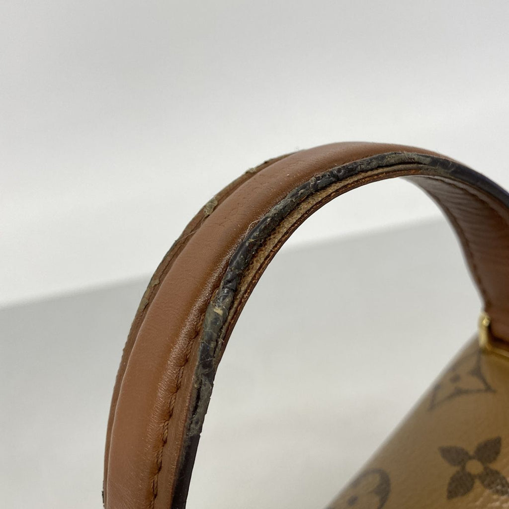 Louis Vuitton Backpack Monogram Reverse Dauphine Brown — view 6