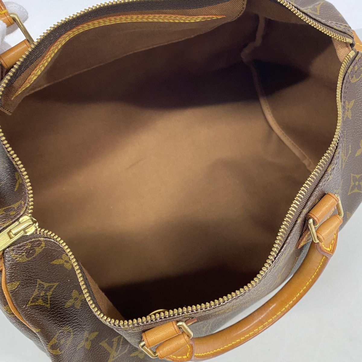 Louis Vuitton Handbag Monogram Speedy 35 Brown — view 4