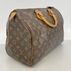 Louis Vuitton Handbag Monogram Speedy 35 Brown — view 2