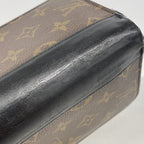 Louis Vuitton Wallet Monogram Macassar Zippy Vertical Brown Black — view 6