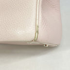 Dior Handbag Lady Diorissimo Leather Pink Gray Silver — view 6
