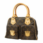Louis Vuitton Handbag Monogram Manhattan PM Brown