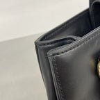 Gucci Handbag Sylvie Leather Black Gold 2-Way Bag — view 7