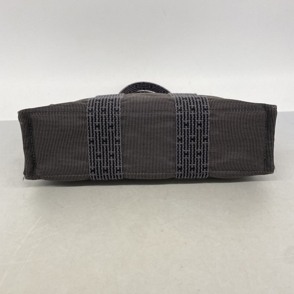 Hermes Tote Bag Herline PM Nylon Gray Silver — view 3