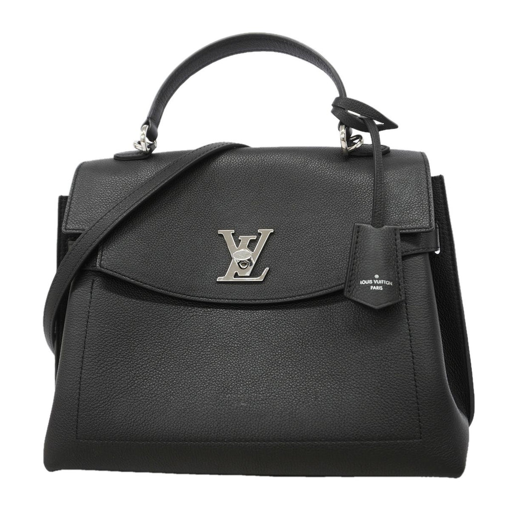 Louis Vuitton Handbag Lockme Ever MM Noir 2-Way Bag