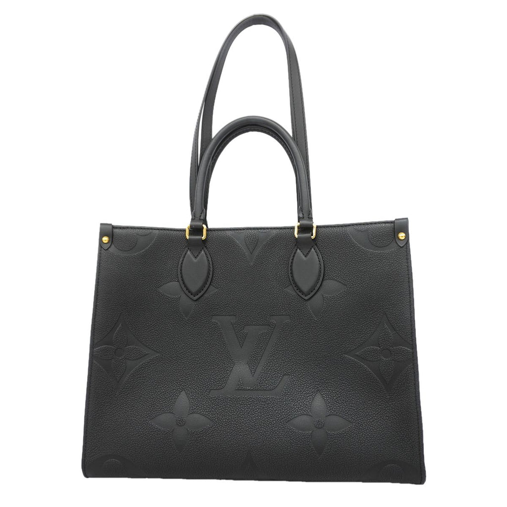 Louis Vuitton Tote Bag Monogram Empreinte On The Go PM Noir 2-Way