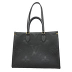 Louis Vuitton Tote Bag Monogram Empreinte On The Go PM Noir 2-Way