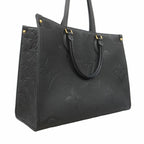 Louis Vuitton Tote Bag Monogram Empreinte On The Go PM Noir 2-Way — view 2