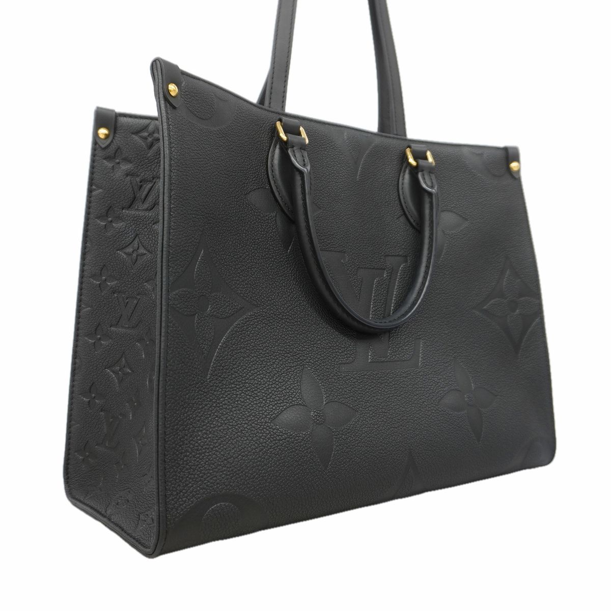 Louis Vuitton Tote Bag Monogram Empreinte On The Go PM Noir 2-Way — view 2