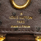Louis Vuitton Tote Bag Monogram Etoile Exotic MM Python Ostrich Brown 2-Way — view 5