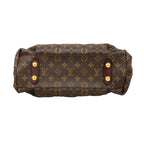 Louis Vuitton Tote Bag Monogram Etoile Exotic MM Python Ostrich Brown 2-Way — view 3
