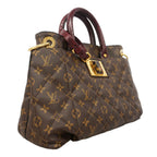 Louis Vuitton Tote Bag Monogram Etoile Exotic MM Python Ostrich Brown 2-Way — view 2