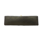 Chanel Shoulder Bag Quilted Lambskin Black Gold — view 3