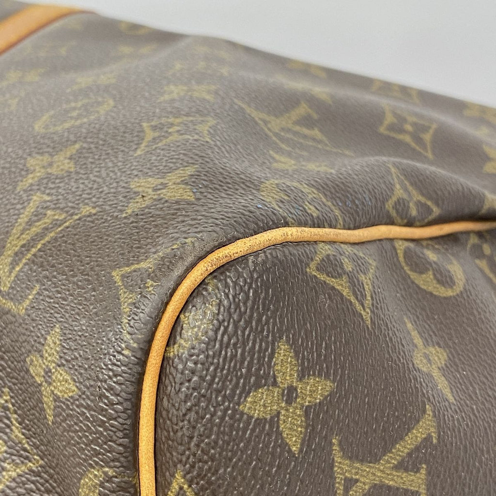 Louis Vuitton Boston Bag Monogram Keepall Bandouliere 55 Brown — view 6
