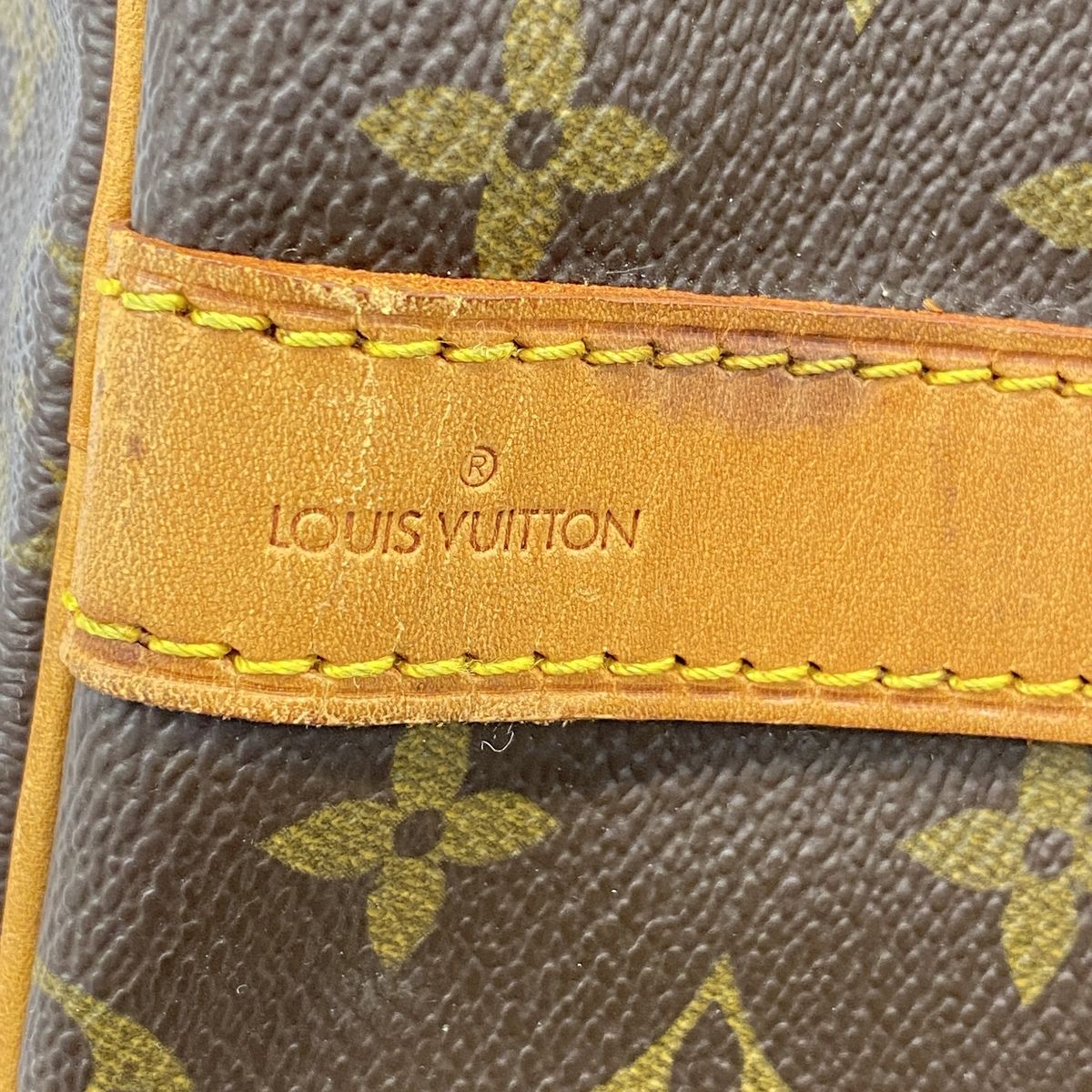 Louis Vuitton Boston Bag Monogram Keepall Bandouliere 55 Brown — view 5