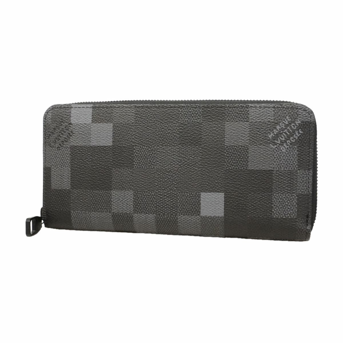 Louis Vuitton Wallet Damoflage Zippy Horizontal Black