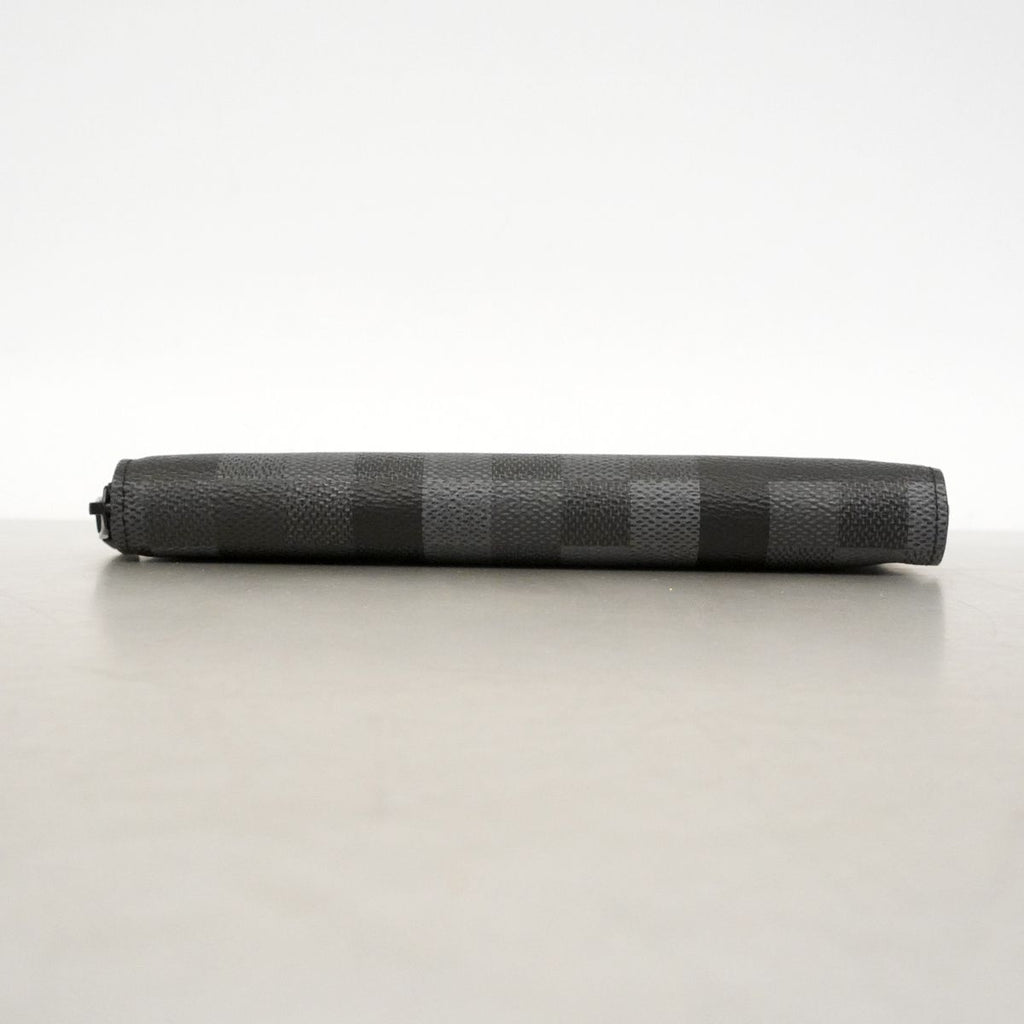 Louis Vuitton Wallet Damoflage Zippy Horizontal Black — view 2