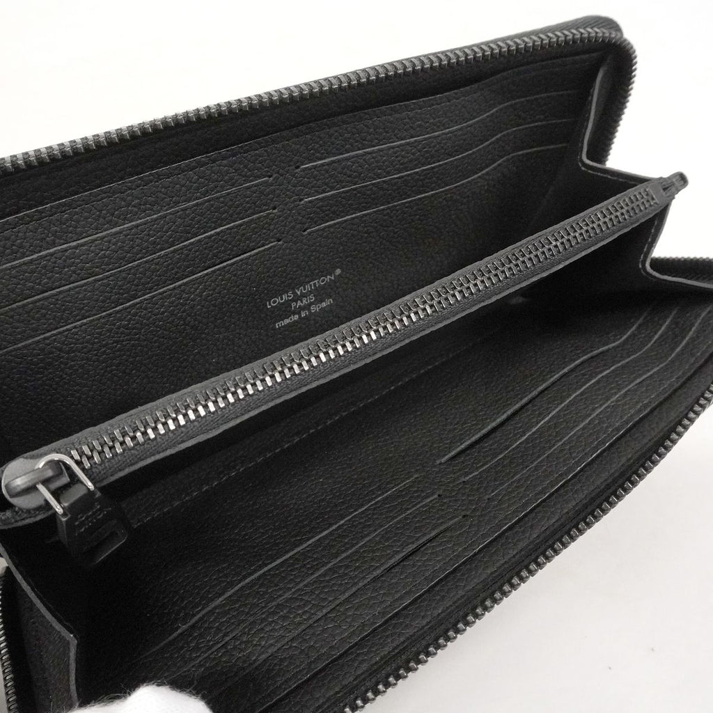 Louis Vuitton Wallet Damoflage Zippy Horizontal Black — view 3