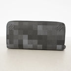 Louis Vuitton Wallet Damoflage Zippy Horizontal Black — view 6