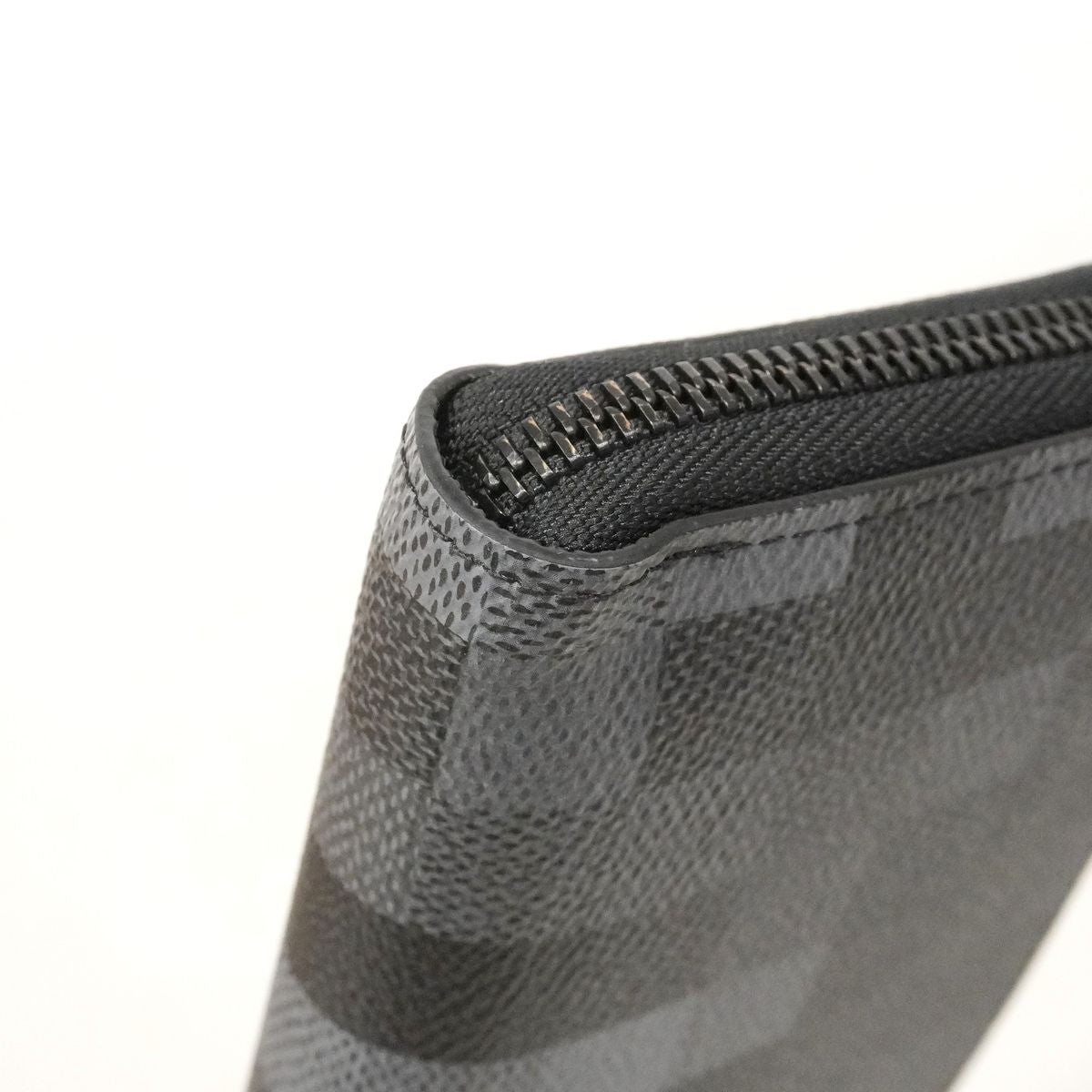 Louis Vuitton Wallet Damoflage Zippy Horizontal Black — view 5