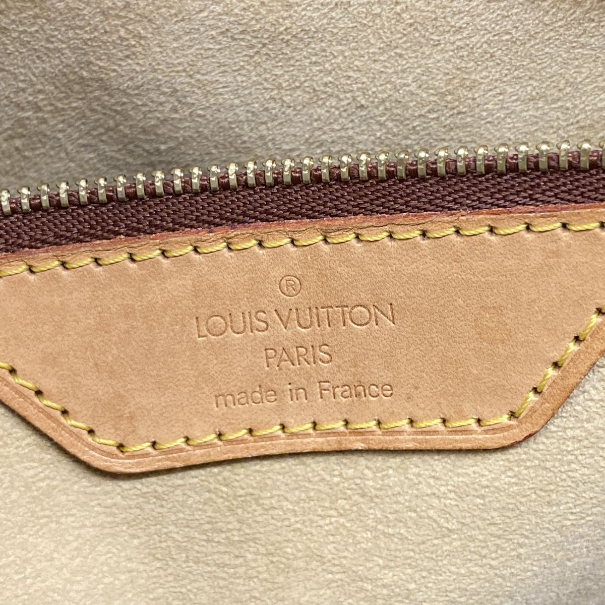 Louis Vuitton Tote Bag Monogram Babylon Brown — view 5