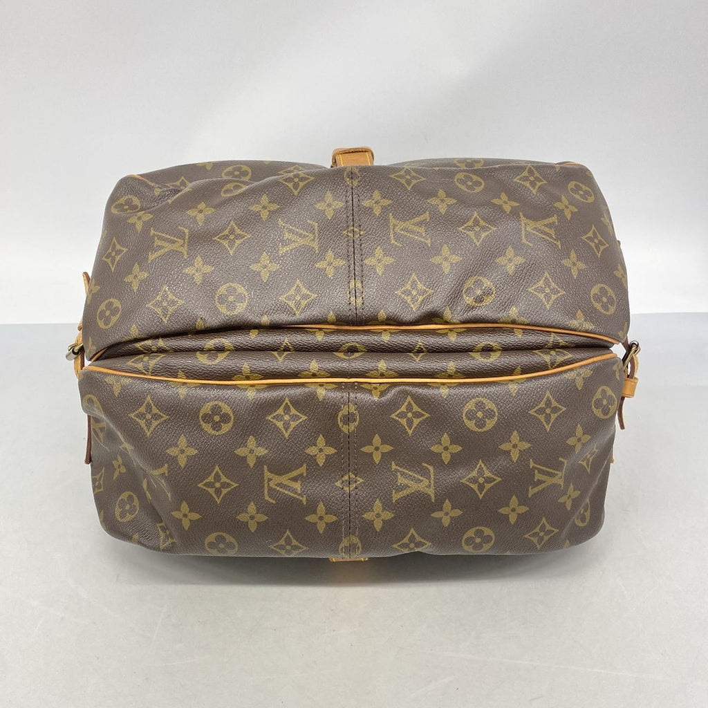 Louis Vuitton Shoulder Bag Monogram Saumur 35 Brown — view 3