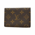 Louis Vuitton Card Case Monogram Porte 2 Cartes Vertical Brown
