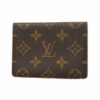 Louis Vuitton Card Case Monogram Porte 2 Cartes Vertical Brown