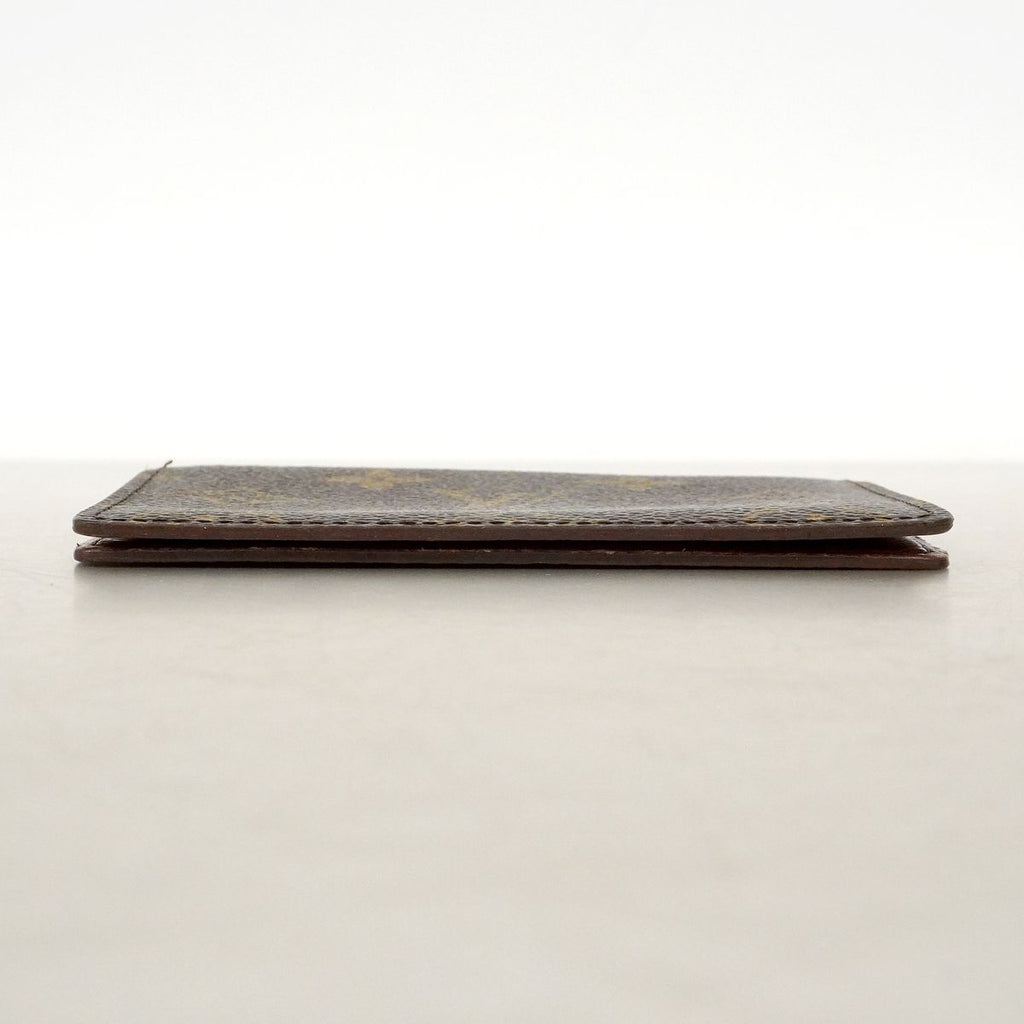 Louis Vuitton Card Case Monogram Porte 2 Cartes Vertical Brown — view 2