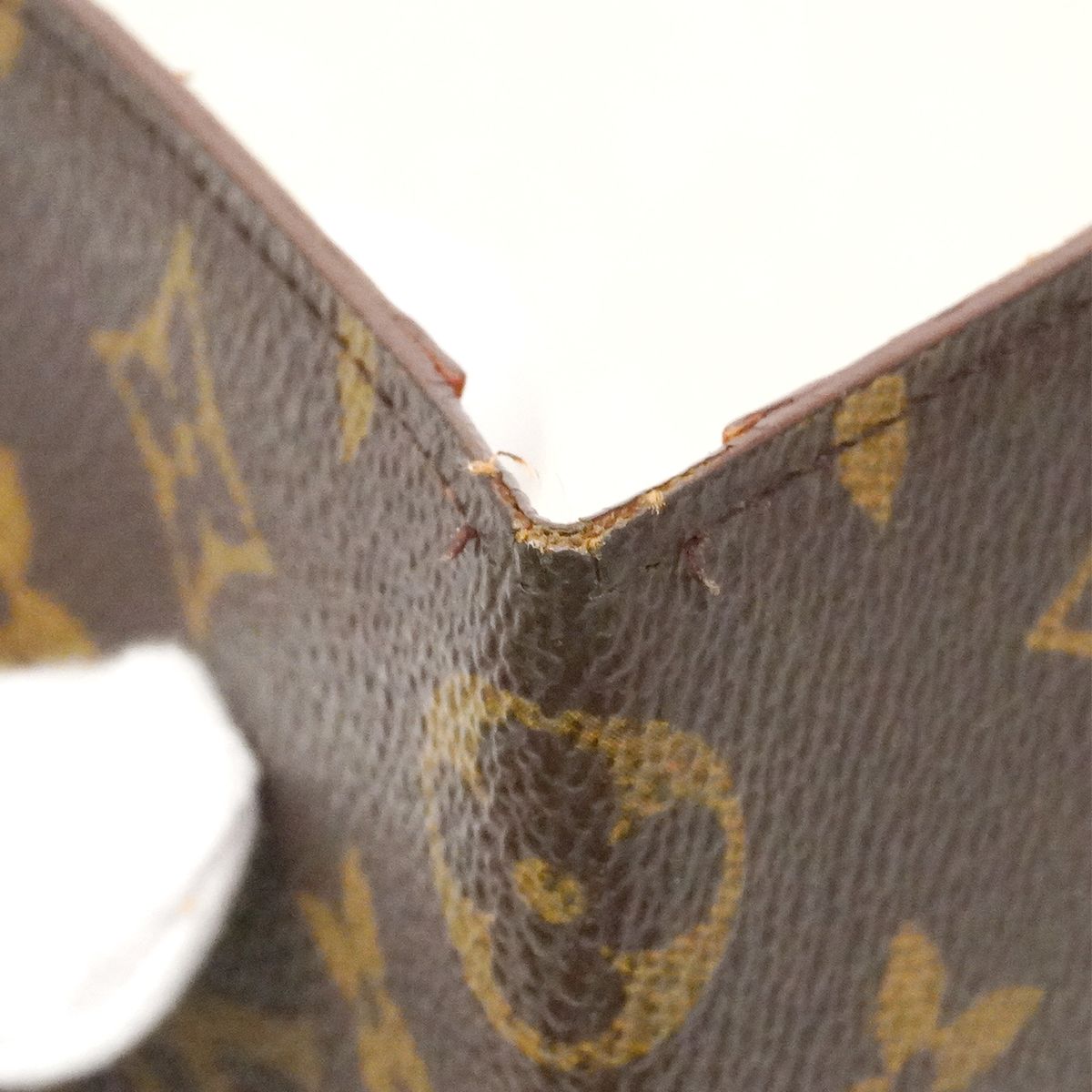 Louis Vuitton Card Case Monogram Porte 2 Cartes Vertical Brown — view 5