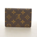 Louis Vuitton Card Case Monogram Porte 2 Cartes Vertical Brown — view 8