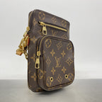 Louis Vuitton Shoulder Bag Monogram Utility Crossbody Brown — view 2