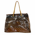 Louis Vuitton Tote Bag Monogram Vinyl Cabas Cruise Brown