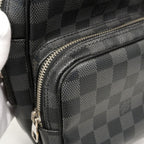 Louis Vuitton Shoulder Bag Damier Graphite Rem Black Gray — view 7