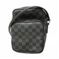 Louis Vuitton Shoulder Bag Damier Graphite Rem Black Gray