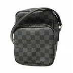 Louis Vuitton Shoulder Bag Damier Graphite Rem Black Gray