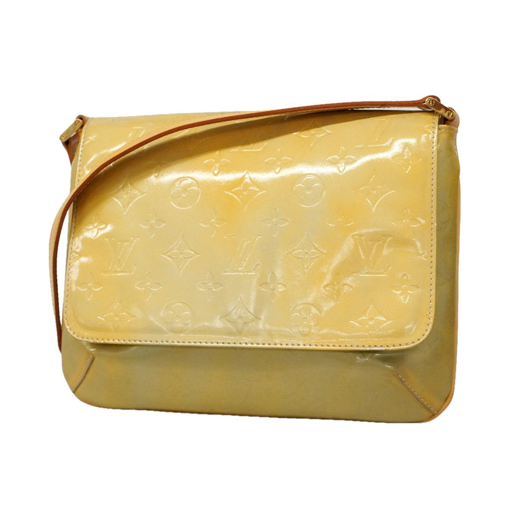 Louis Vuitton Shoulder Bag Vernis Thompson Street Gray