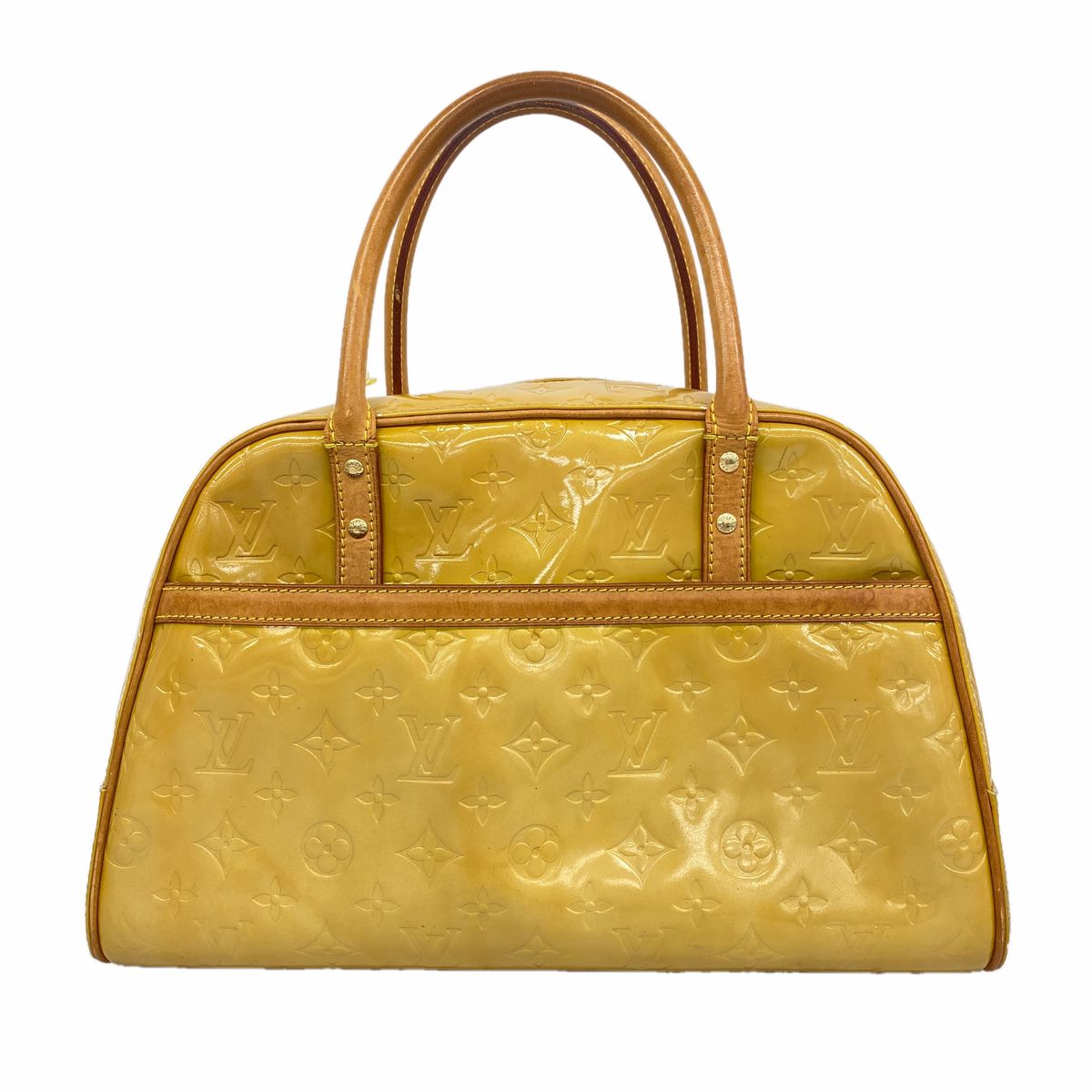 Louis Vuitton Handbag Vernis Tompkin Square Beige